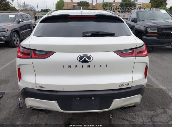 3PCAJ5K37NF104077 2022 INFINITI QX55 White 