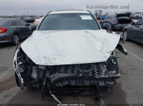 3PCAJ5K37NF104077 2022 INFINITI QX55 White Widok wnętrza z tyłu