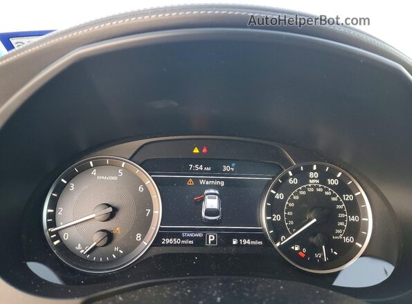 3PCAJ5K38NF105478 2022 INFINITI QX55 Серебряный Вид щитка приборов