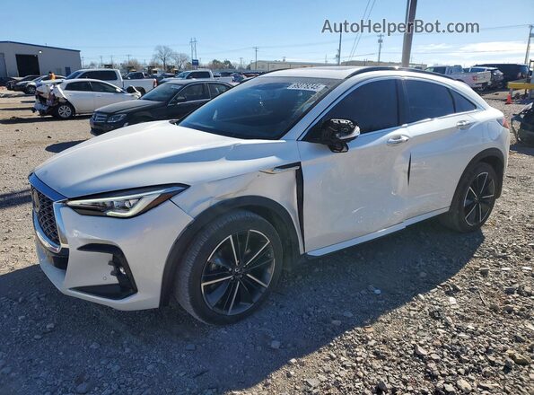 3PCAJ5KR2RF101730 2024 INFINITI QX55 Белый Передняя левая четверть