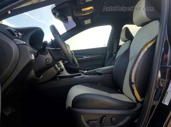 3PCAJ5KR6PF114218 2023 INFINITI QX55 Синий Вид салона спереди