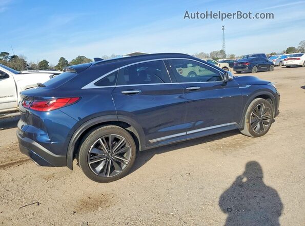 3PCAJ5KR6PF114218 2023 INFINITI QX55 Синий Задняя правая четверть