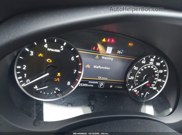 3PCAJ5KR9SF100256 2025 INFINITI QX55 Черный Вид задних сидений