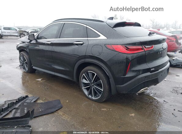 3PCAJ5KR9SF100256 2025 INFINITI QX55 Черный Задняя левая четверть