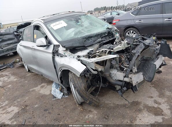 3PCAJ5M18KF122501 2019 INFINITI QX50 Серебряный Передняя правая четверть