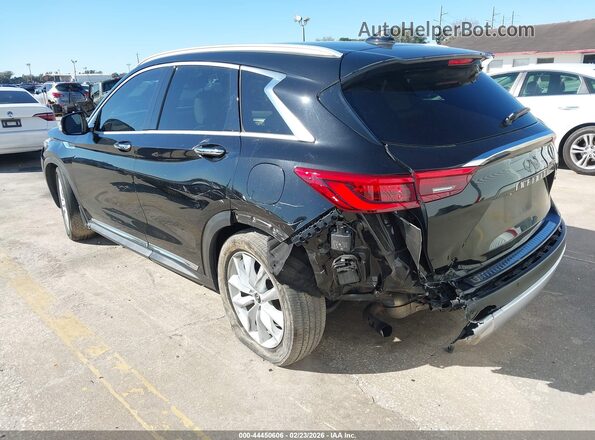 3PCAJ5M1XKF121835 2019 INFINITI QX50 Черный Задняя левая четверть