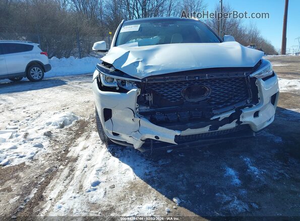 3PCAJ5M31KF113253 2019 INFINITI QX50 Белый Вид спереди
