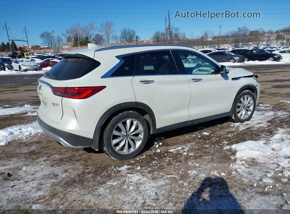 3PCAJ5M31KF113253 2019 INFINITI QX50 Белый Задняя правая четверть
