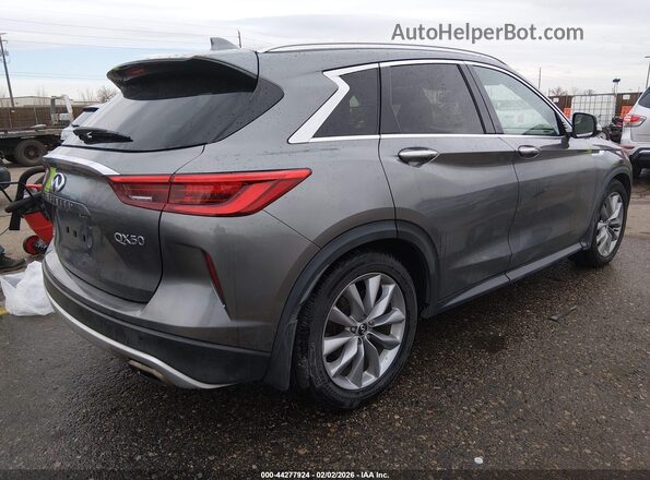 3PCAJ5M32KF145502 2019 INFINITI QX50 Gray Tył prawy