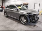 2019 Infiniti Qx50 Essential Gray vin: 3PCAJ5M33KF100908