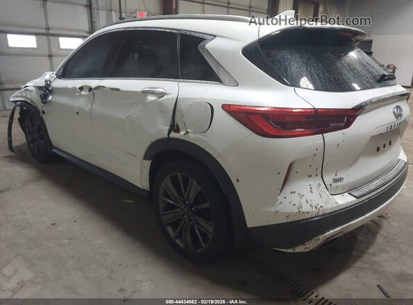 3PCAJ5M34LF111532 2020 INFINITI QX50 Белый Задняя левая четверть