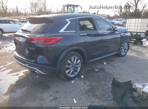 3PCAJ5M36LF111676 2020 INFINITI QX50 Black Trasero derecho