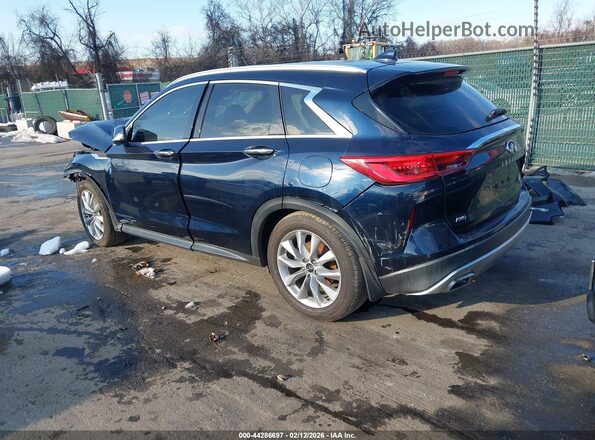3PCAJ5M36LF111676 2020 INFINITI QX50 Black Trasero izquierdo