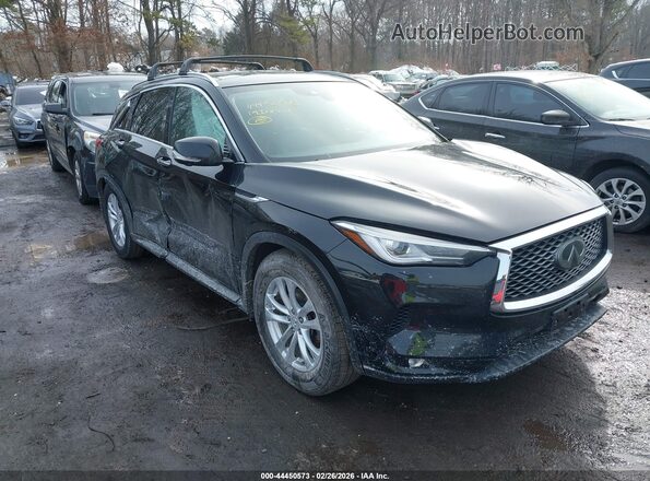 3PCAJ5M37KF120899 2019 INFINITI QX50 Black Widok z przodu