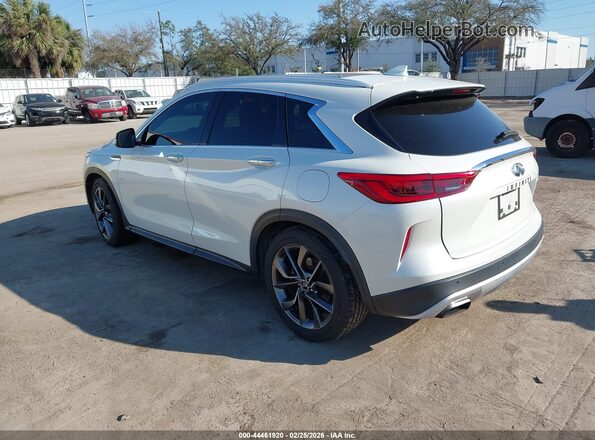 3PCAJ5M38KF103299 2019 INFINITI QX50 White Tył lewy