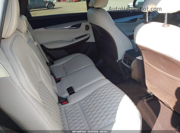 3PCAJ5M38KF103299 2019 INFINITI QX50 White Widok naklejki z numerem VIN