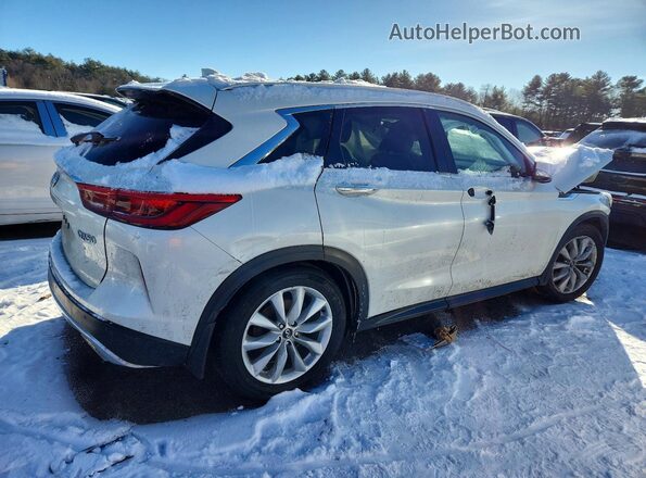 3PCAJ5M38KF118806 2019 INFINITI QX50 Белый Задняя правая четверть