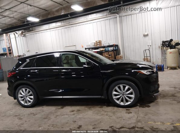 3PCAJ5M39KF111329 2019 INFINITI QX50 Black Widok wnętrza z tyłu