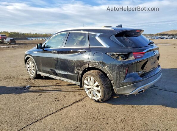 3PCAJ5M39KF119270 2019 INFINITI QX50 Black Հետևի ձախ