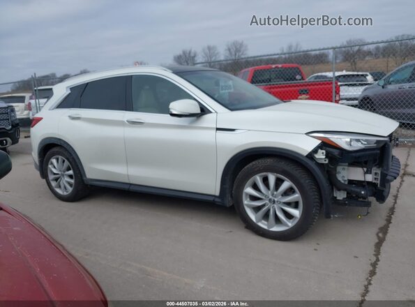3PCAJ5M39KF120922 2019 INFINITI QX50 White უკანა სალონის ხედი