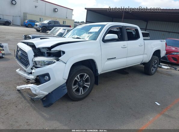 3TMBZ5DN5KM019743 2019 TOYOTA TACOMA Белый Передняя левая четверть