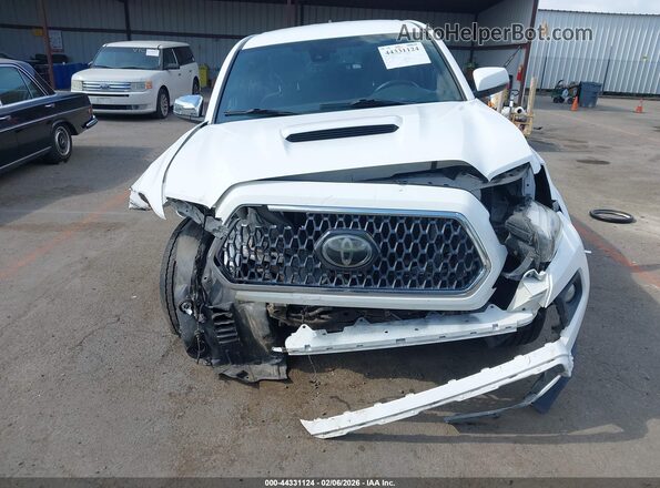 3TMBZ5DN5KM019743 2019 TOYOTA TACOMA Белый Вид задней части салона