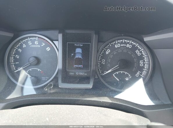 3TMBZ5DN5KM019743 2019 TOYOTA TACOMA Белый Вид задних сидений
