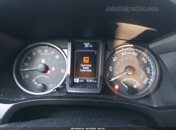 3TMCZ5AN0HM089880 2017 TOYOTA TACOMA White უკანა სავარძლების ხედი