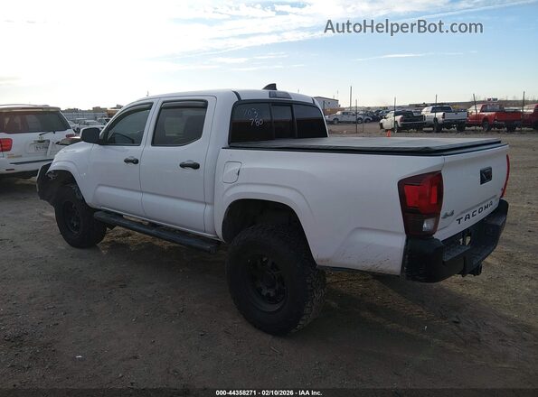 3TMCZ5AN1MM444128 2021 TOYOTA TACOMA Белый Задняя левая четверть