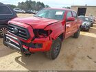 2023 Toyota Tacoma Sr V6 Red vin: 3TMCZ5AN4PM608461