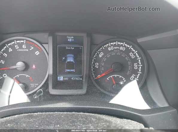 3TMCZ5AN4PM608461 2023 TOYOTA TACOMA Red Հետևի նստատեղերի տեսք