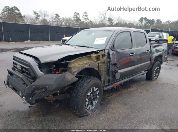 3TMCZ5AN8LM293268 2020 TOYOTA TACOMA Серый Передняя левая четверть