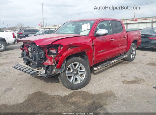 3TMGZ5AN2JM172766 2018 TOYOTA LIMITED Red Vista tres cuartos delantera izquierda
