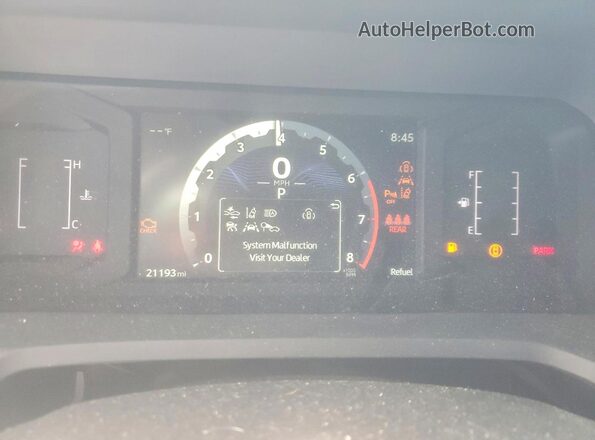 3TMLB5JN8RM023728 2024 TOYOTA LE Серый Вид щитка приборов