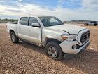 2021 Toyota Tacoma Double Cab Белый vin: 3TYAX5GN9MT027171