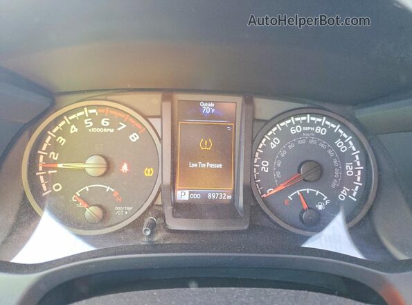 3TYAX5GN9MT027171 2021 TOYOTA LE Белый Вид щитка приборов