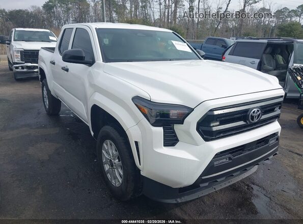 3TYKD5HN4TT041151 2026 TOYOTA TACOMA Белый Передняя правая четверть