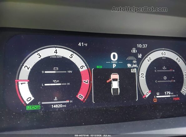 3TYLC5LN1ST028452 2025 TOYOTA TACOMA HYBRID Gray Widok tylnych siedzeń