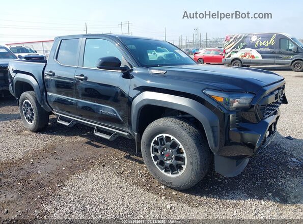 3TYLC5LN4RT013891 2024 TOYOTA TACOMA HYBRID Черный Передняя правая четверть