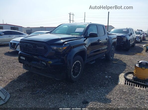 3TYLC5LN4RT013891 2024 TOYOTA TACOMA HYBRID Черный Передняя левая четверть