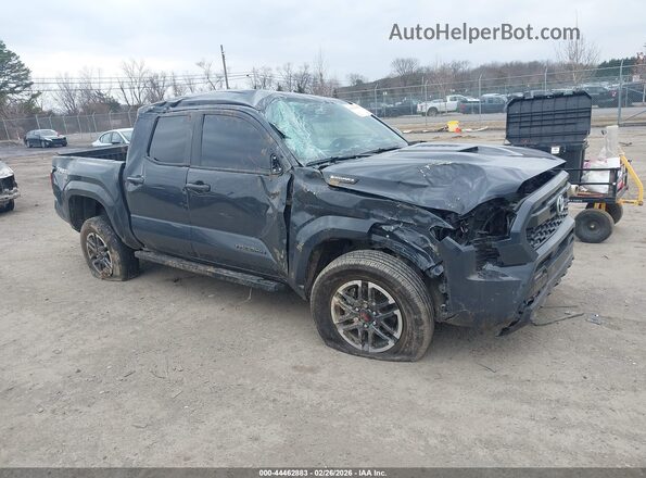 3TYLC5LNXRT004256 2024 TOYOTA TACOMA HYBRID Серый Передняя правая четверть