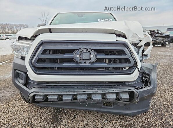 3TYRX5GN2NT039814 2022 TOYOTA TACOMA White Widok z przodu
