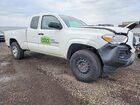 2022 Toyota Tacoma Access Cab White vin: 3TYRX5GN2NT039814