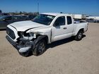 2022 Toyota Tacoma Access Cab White vin: 3TYRX5GN7NT037993