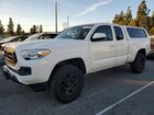 2022 Toyota Tacoma Access Cab White vin: 3TYRX5GNXNT047482