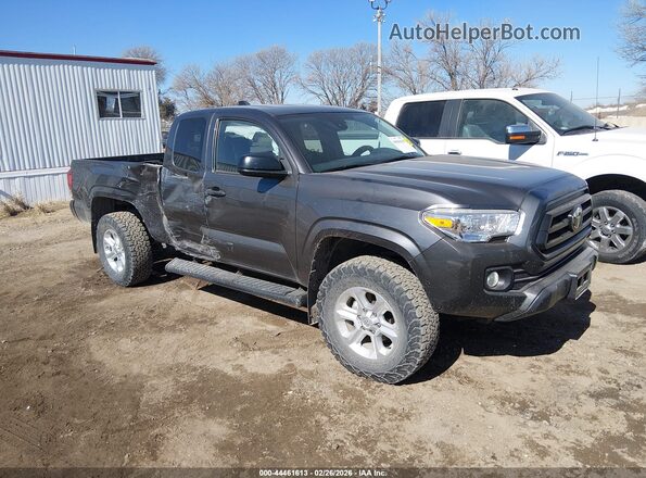 3TYSX5EN2MT003625 2021 TOYOTA TACOMA Gray Przód prawy