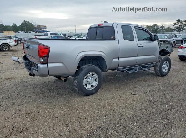 3TYSZ5AN4MT022760 2021 TOYOTA TACOMA Silver Trasero derecho