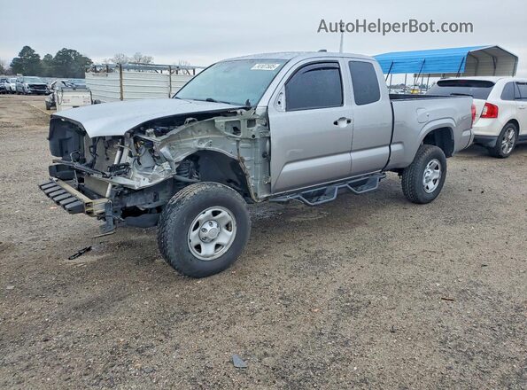 3TYSZ5AN4MT022760 2021 TOYOTA TACOMA Silver Vista tres cuartos delantera izquierda