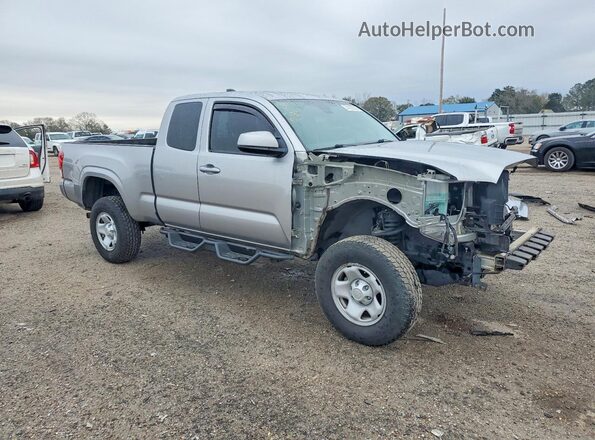 3TYSZ5AN4MT022760 2021 TOYOTA TACOMA Silver Delantero derecho