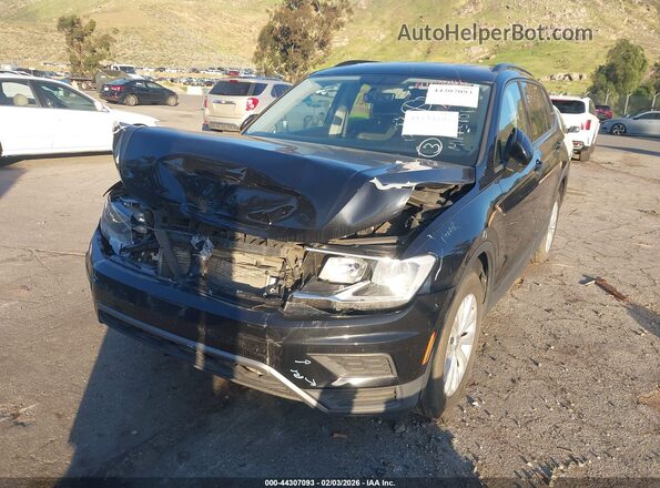 3VV0B7AX0KM036514 2019 VOLKSWAGEN TIGUAN Black Przód lewy